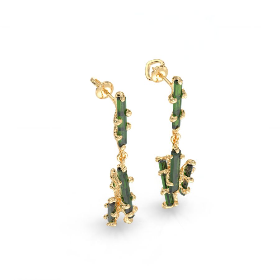 Green Crystal Storm Drops — photo 04