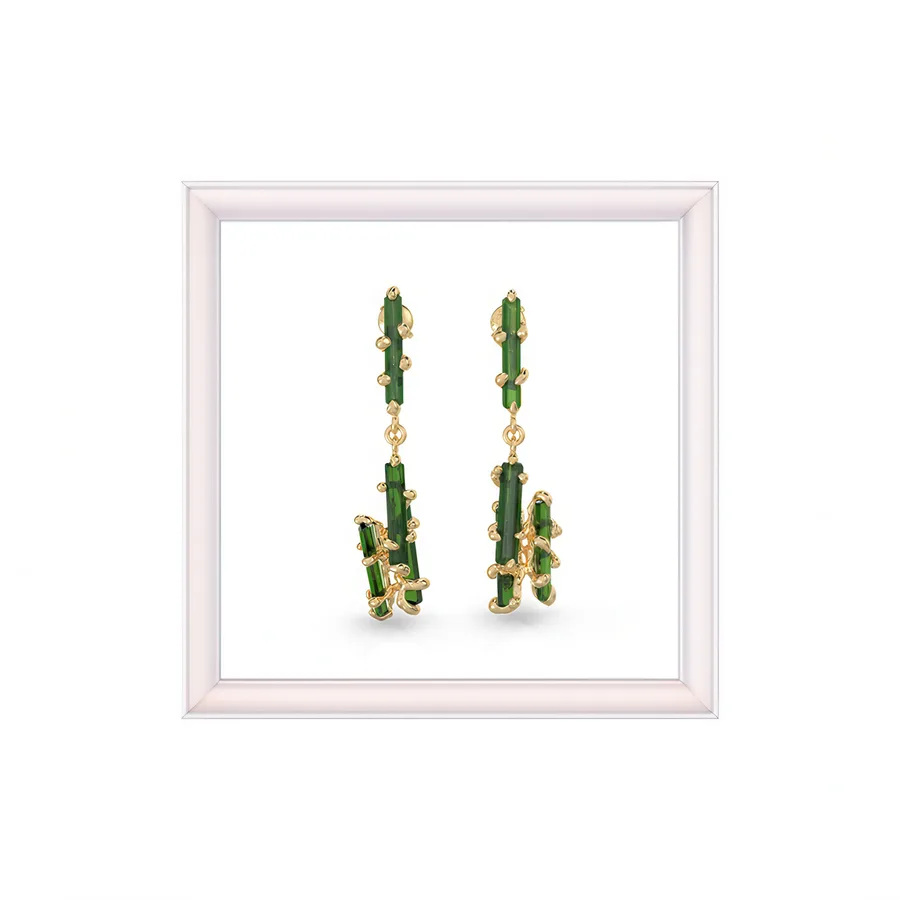 Green Crystal Storm Drops — photo 01
