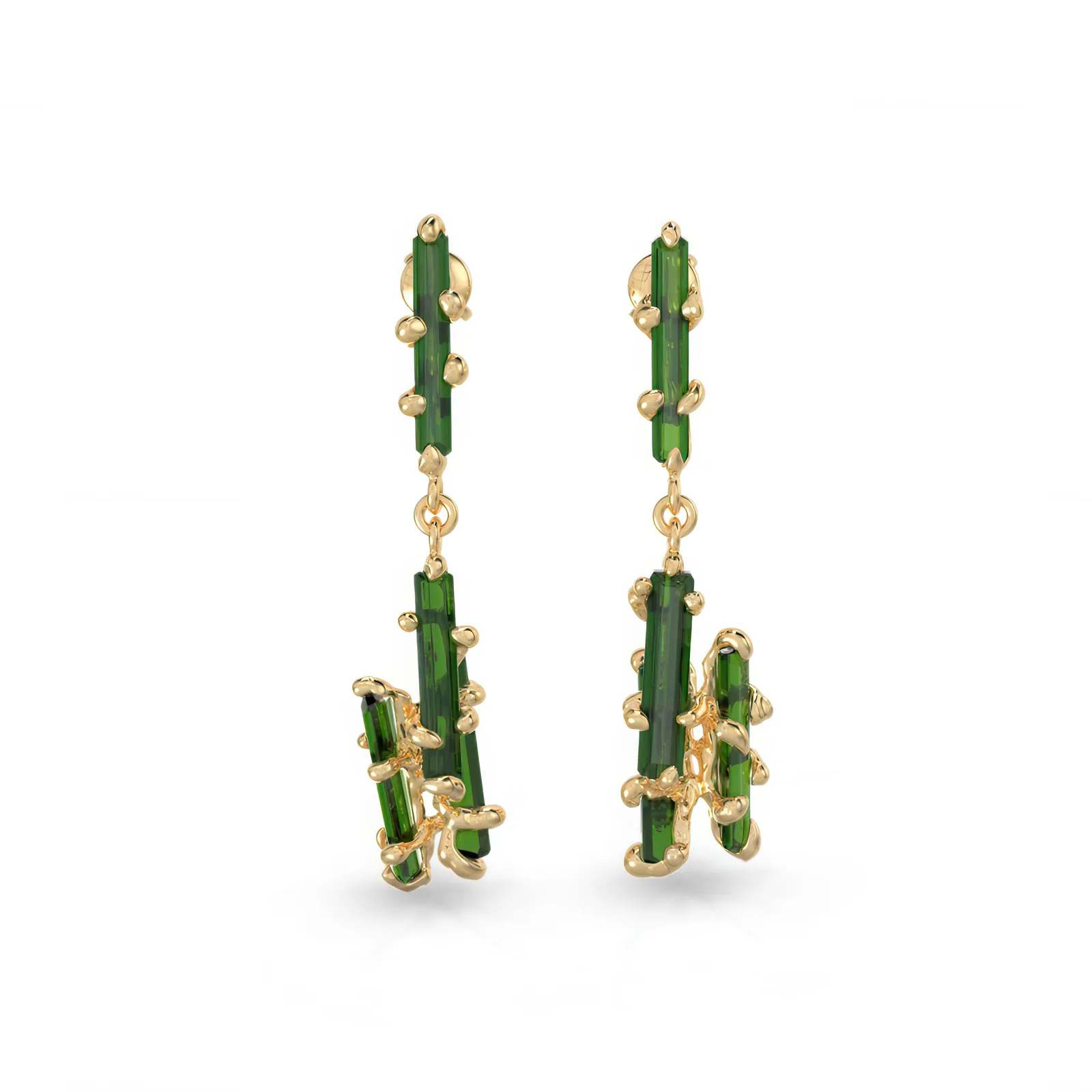 Green Crystal Storm Drops — photo 02
