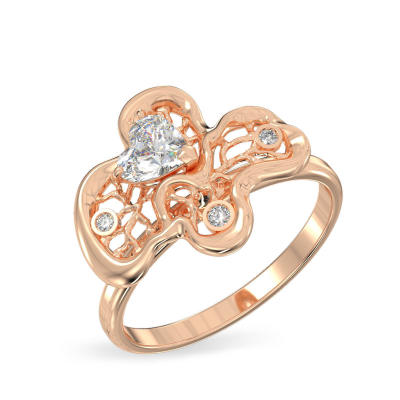 Corylus Rose Gold Ring