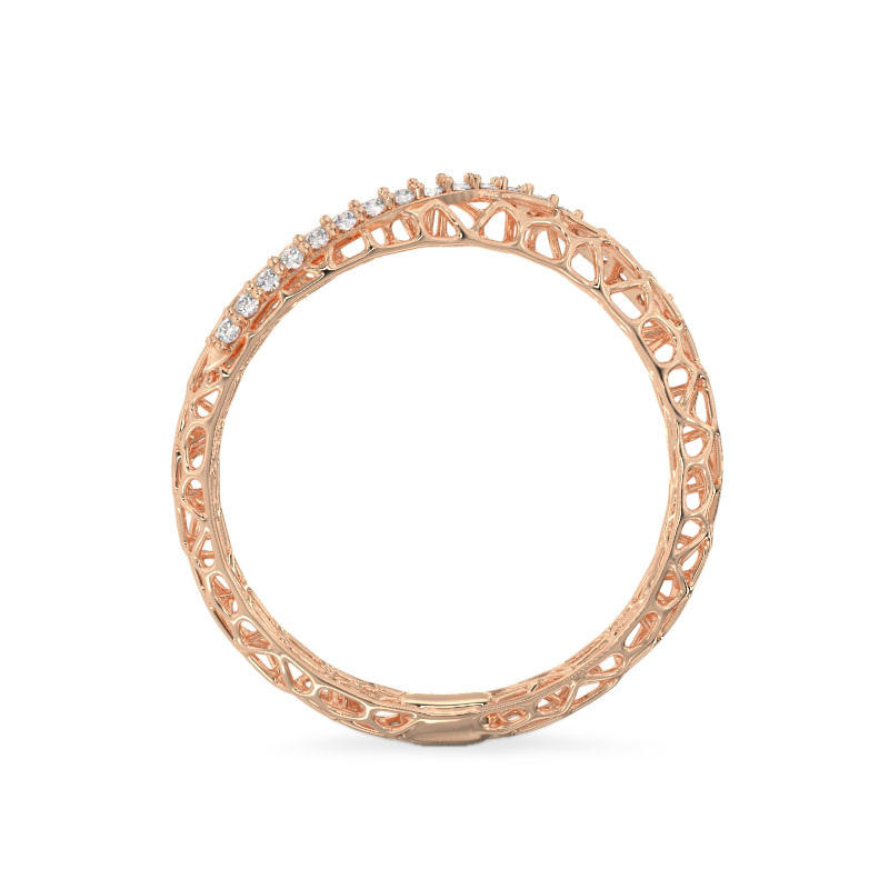 Coral Dream Ring From Rose Gold3