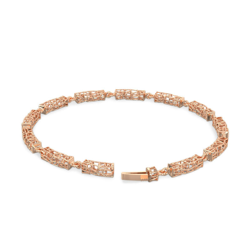 Exquisite Design Bracelet of Rose Gold3