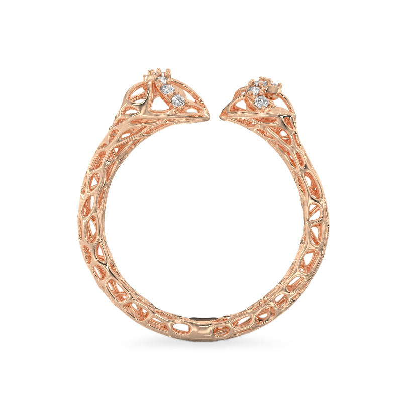 Mystic Coral Ring From Rose Gold3