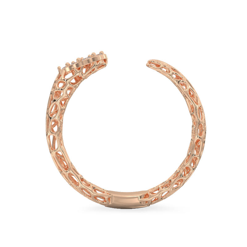 Neat Coral Ring From Rose Gold 3