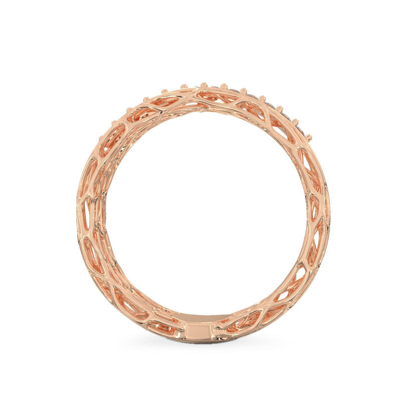 Rigorous Coral Ring From Rose Gold3
