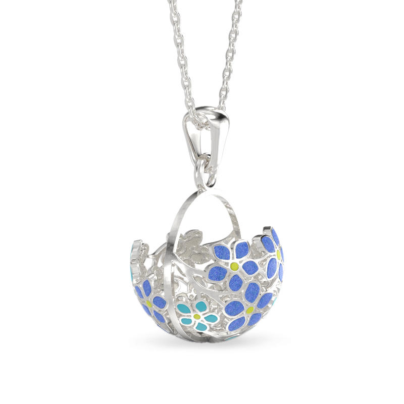 Forget me not pendant 2